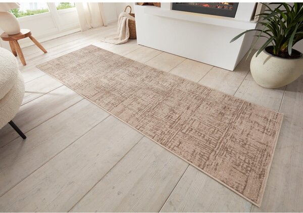 Hnedý/béžový behúň 80x200 cm Terrain – Hanse Home