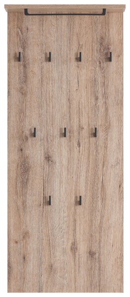 VEŠIAKOVÝ PANEL, divoký dub, 50/110,6/20,9 cm MID.YOU - Vešiakové steny, Online Only