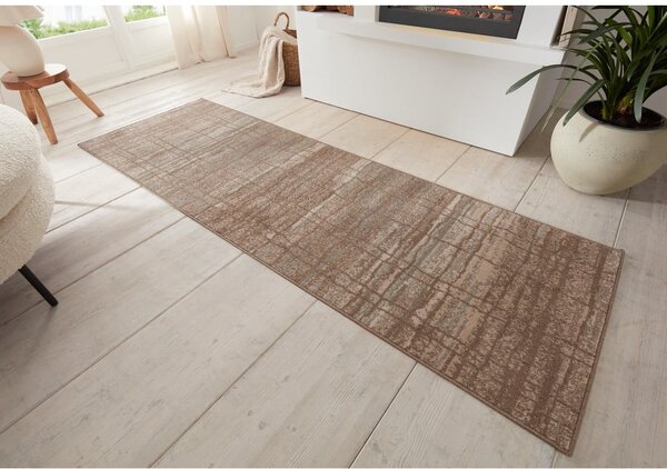 Hnedý/béžový behúň 80x200 cm Terrain – Hanse Home