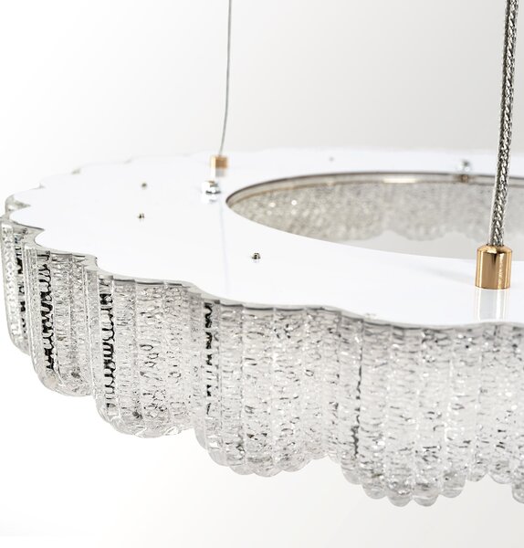Toolight Toolight, LED stropné svietidlo 40cm, 24W, 4000K, 2500lm, MS018-CP, ružové zlato, OSW-09630