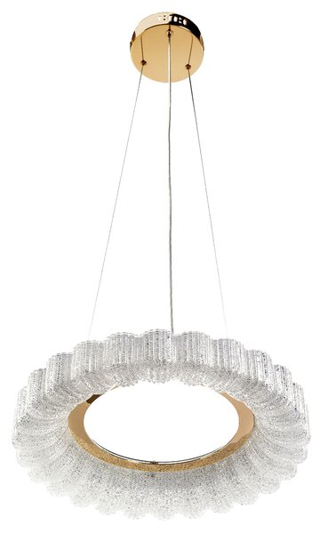 Toolight Toolight, LED stropné svietidlo 40cm, 24W, 4000K, 2500lm, MS018-CP, ružové zlato, OSW-09630