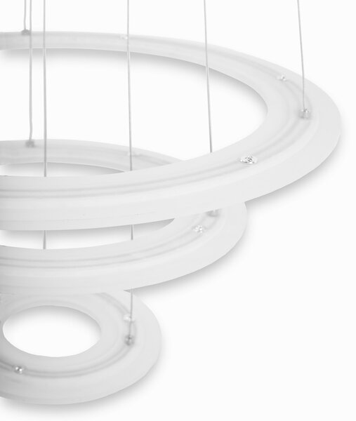 Toolight Toolight, LED stropné svietidlo 46cm, 100W, G042-3CP, zlatá lesklá, OSW-06309