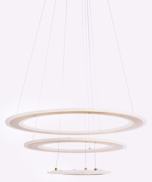 Toolight Toolight, LED stropné svietidlo 46cm, 100W, G042-3CP, zlatá lesklá, OSW-06309