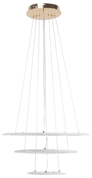 Toolight Toolight, LED stropné svietidlo 46cm, 100W, G042-3CP, zlatá lesklá, OSW-06309