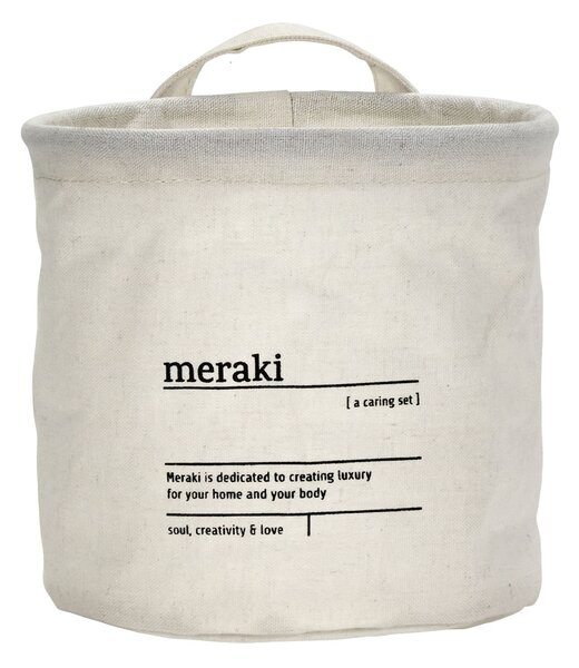 Textilný úložný košík Meraki Caring