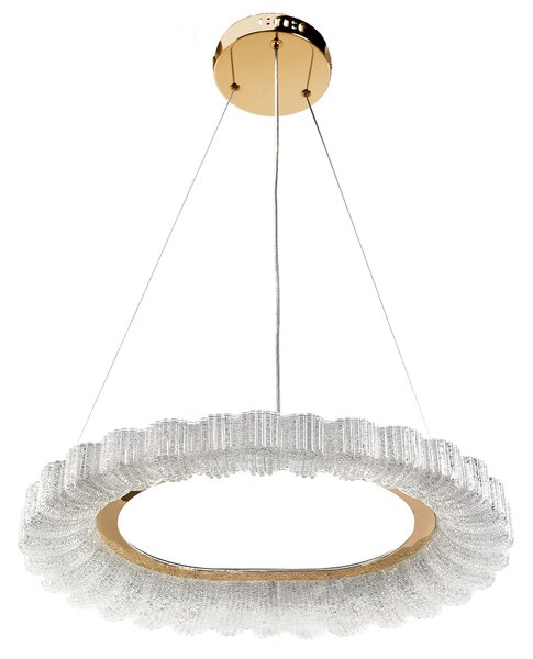 Toolight Toolight, LED závesné svietidlo 60cm, 40W, 4000K, MS019-CP, ružové zlato, OSW-09631