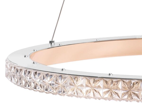 Toolight Toolight, LED stropné osvetlenie 59cm, 36W, 4000K, MS009-C, ružové zlato, OSW-09619