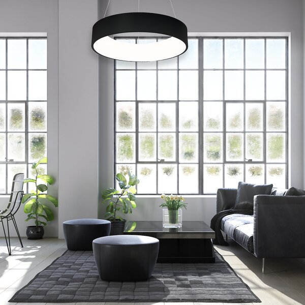 Závesné LED svietidlo Ohio, 1x LED 40w, 3000-6000k, b