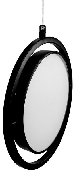 Toolight Toolight, LED závesné svietidlo 26cm, 5W, 4000K, APP1790-CP, čierna, OSW-06067