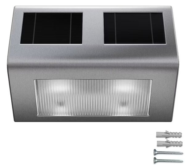 Solárna nástenná LED lampa