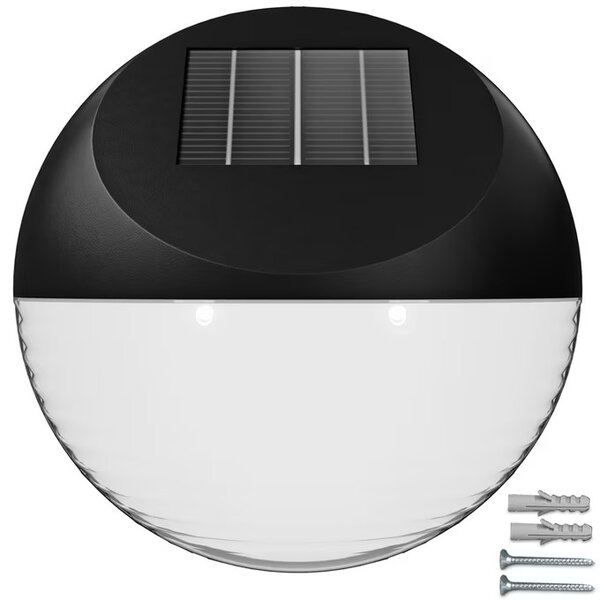 Sada 6 LED solárnych nástenných lámp