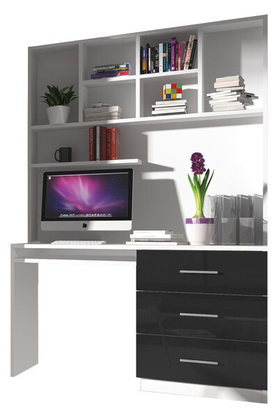 Mirjan24 PC stolík Paradise PD03, Farby: biela / ružový lesk 5902928873450