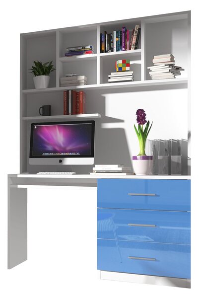 Mirjan24 PC stolík Paradise PD03, Farby: biela / ružový lesk 5902928873450