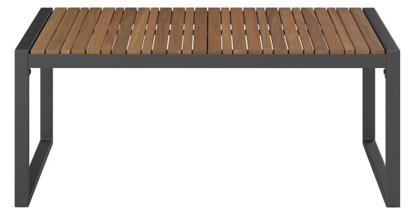 STÔL NA TERASU, drevo, kov, 110/45/62 cm Ambia Garden - Online Only záhrada, Online Only