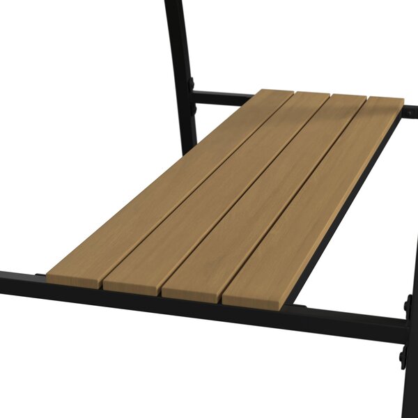 STÔL NA TERASU, drevo, kov, 113/59/60,5 cm Ambia Garden - Online Only záhrada, Online Only