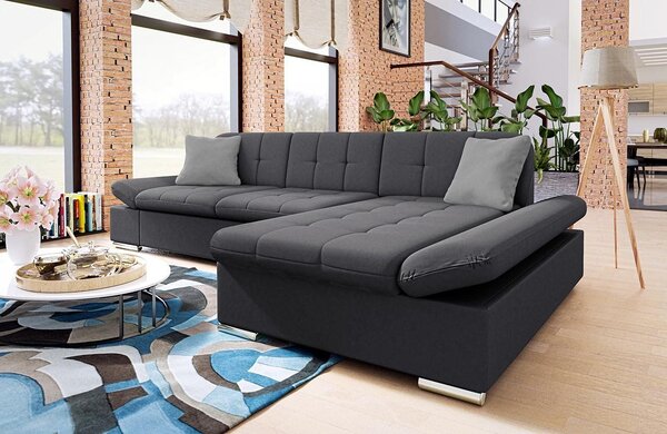 Mirjan24 Sedacia súprava Laviva, Dostupné poťahy: Soft 017 (biela) + Kronos 22 + Kronos 02, Strana: pravá 5902928686838