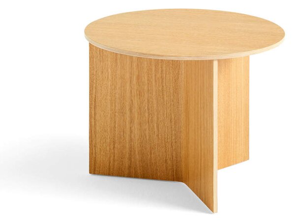 HAY Stolík Slit Wood round, oak