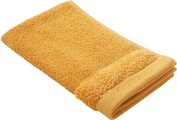 UTERÁK PRE HOSTÍ, 30/50 cm, tmavožltá Bio:Vio - Kúpeľňový textil