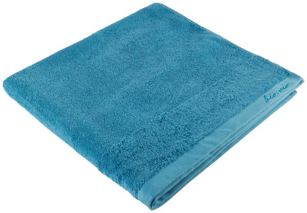 OSUŠKA, 80/190 cm, petrolejová Bio:Vio - Kúpeľňový textil
