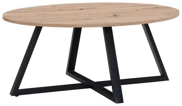 KONFERENČNÝ STOLÍK, čierna, dub artisan, kov, kompozitné drevo, 90/70/39 cm Boxxx - Stolíky do obývačky, Online Only