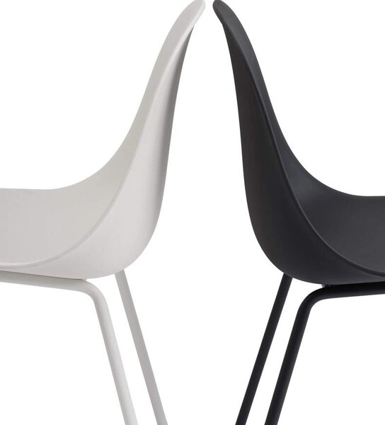 Muuto Stolička Fiber Side Chair Sled Base, natural white