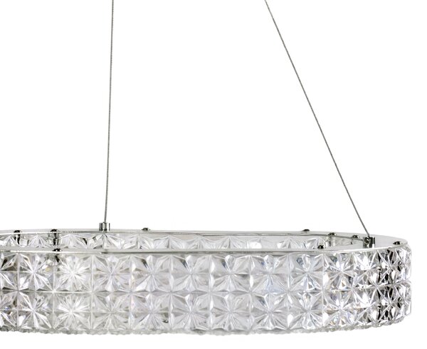 Toolight Toolight, LED stropné svietidlo 50cm, 36W, 4000K, MS005-CP, chrómová, OSW-09615