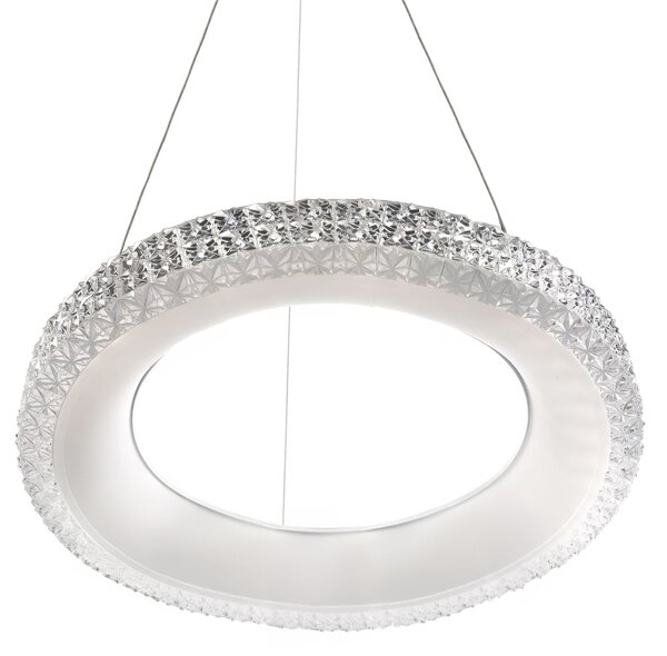 Toolight Toolight, LED stropné svietidlo 60cm MS002-CP, ružové zlato, OSW-09611