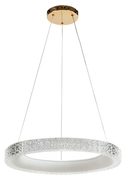 Toolight Toolight, LED stropné svietidlo 60cm MS002-CP, ružové zlato, OSW-09611