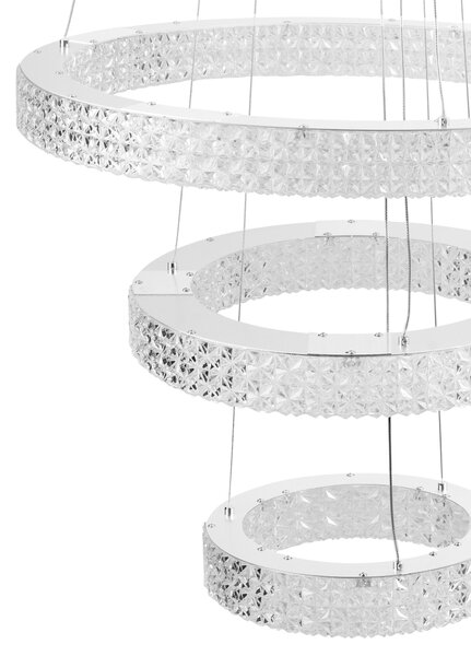 Toolight Toolight, LED stropné svietidlo 60cm, 76W, 4000K, MS008-CP, chrómová, OSW-09618