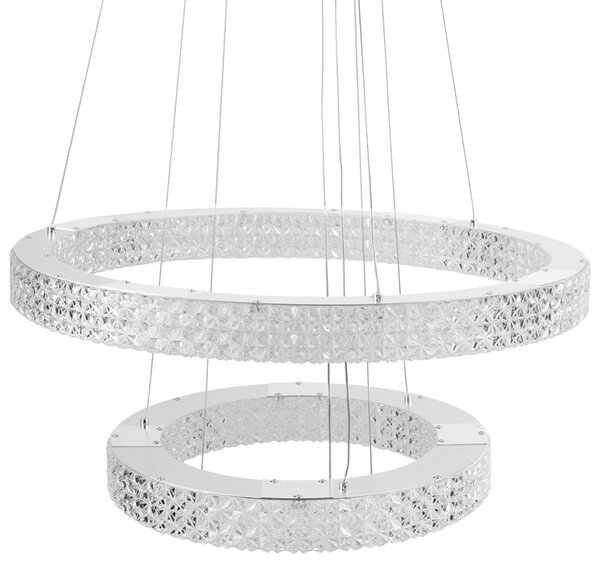 Toolight Toolight, LED stropné svietidlo 60cm, 64W, 4000K, 5000lm, MS007-CP, chrómová, OSW-09617