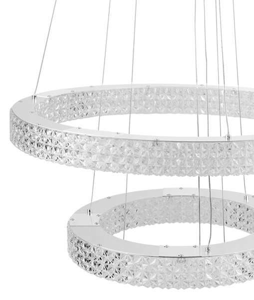 Toolight Toolight, LED stropné svietidlo 60cm, 64W, 4000K, 5000lm, MS007-CP, chrómová, OSW-09617