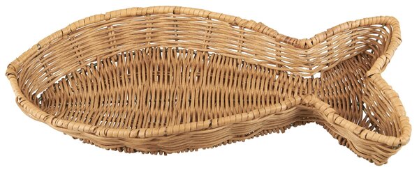 Ratanový kôš v tvare ryby