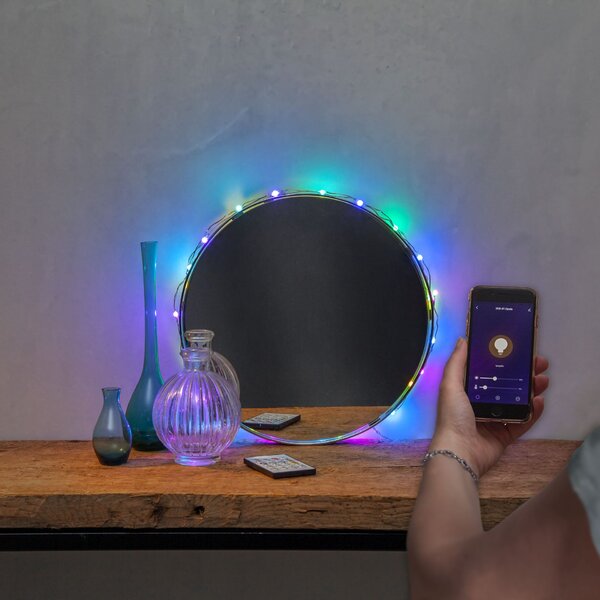 Inteligentná LED svetelná reťaz Multicolor + White 3 m