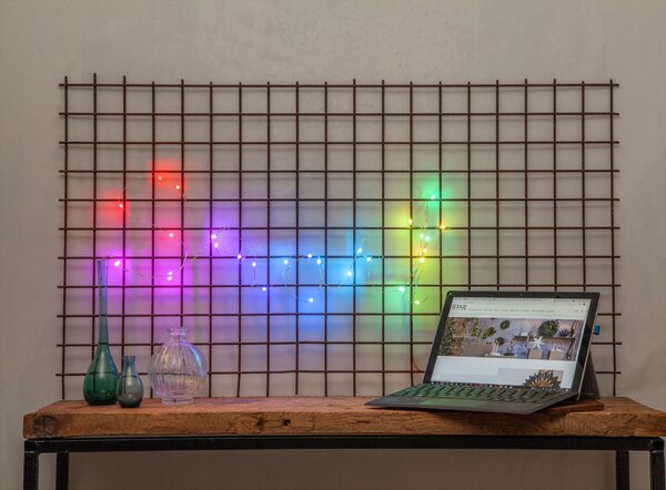 Inteligentná LED svetelná reťaz Multicolor + White 3 m