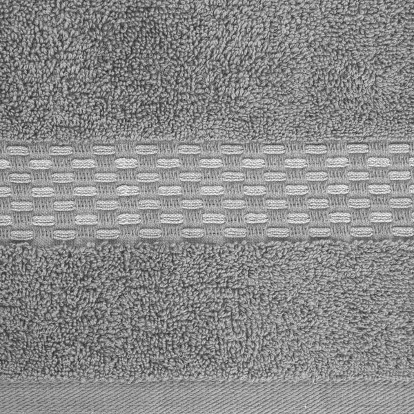 BAVLNENÝ UTERÁK RIVA 50X90 CM SIVÁ