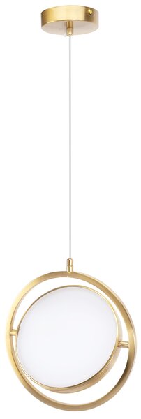 Toolight Toolight, závesné LED svietidlo 26cm, 4000K, APP1791-CP, zlatá matná, OSW-06068