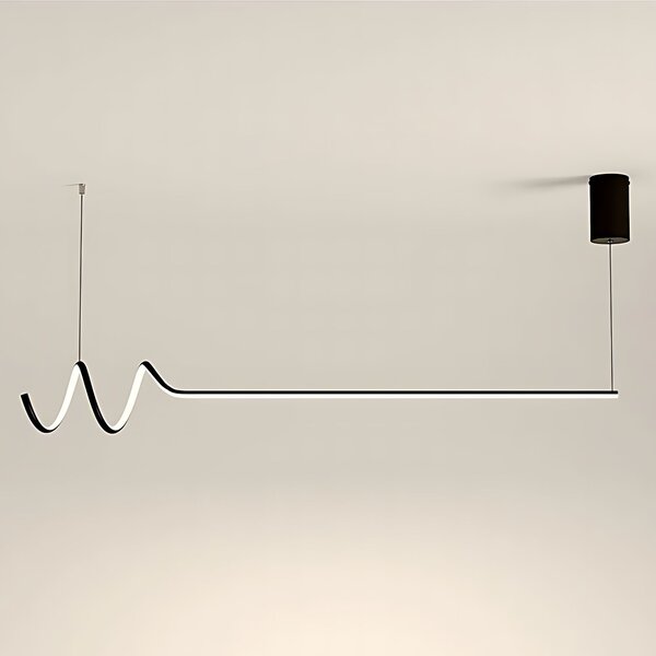 Toolight Toolight, LED závesné svietidlo 120cm, 36W, 3000K, LHJ030-CP, čierna, OSW-50013
