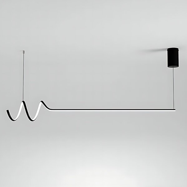 Toolight Toolight, LED závesné svietidlo 120cm, 36W, 3000K, LHJ030-CP, čierna, OSW-50013