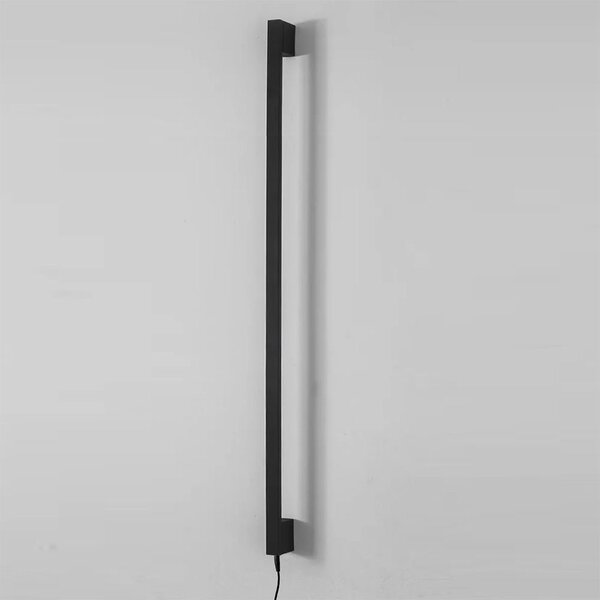 Toolight Toolight, LED nástenné svietidlo 100cm, 15W, 3000K, LHJ064-W, čierna matná, OSW-60033