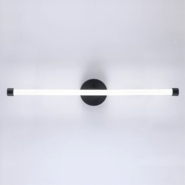 Toolight Toolight, LED nástenné svietidlo 60cm, 12W, 3000K, LHJ069-W, čierna matná, OSW-60037