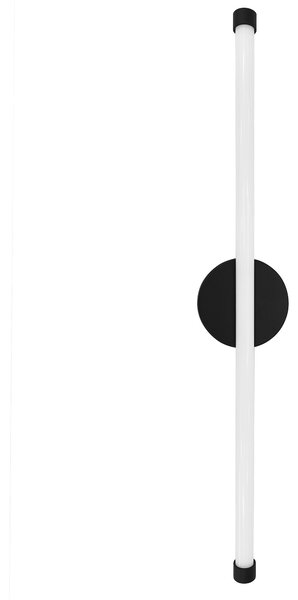 Toolight Toolight, LED nástenné svietidlo 60cm, 12W, 3000K, LHJ069-W, čierna matná, OSW-60037