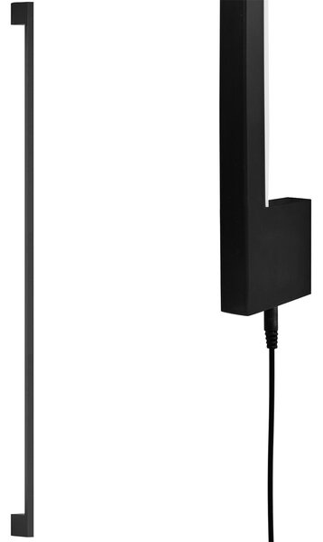 Toolight Toolight, LED nástenné svietidlo 120cm, 18W, 3000K, LHJ065-W, čierna matná, OSW-60031