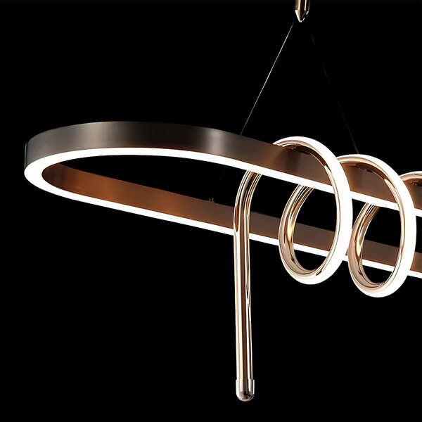 Toolight Toolight, LED stropné osvetlenie 120cm, 32W, 3000K, LHJ040-CP, čierna matná, OSW-50018