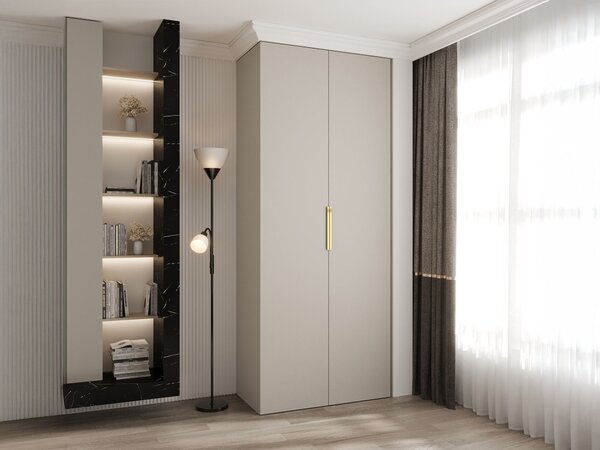 Šatníková skriňa Como 4 100x246x50 - kašmír
