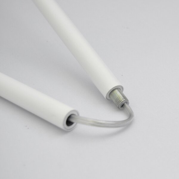 LED Stojacia lampa HELEN 1xE27/15W/230V biela