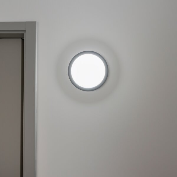 Brilagi - LED Vonkajšie stropné svietidlo LED/20W/230V pr. 23 cm IP54 antracit