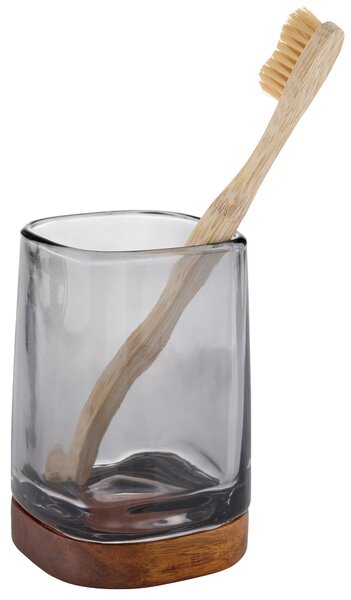 POHÁR NA ZUBNÉ KEFKY sivá, farba akácie Homeware - Kúpeľňové doplnky