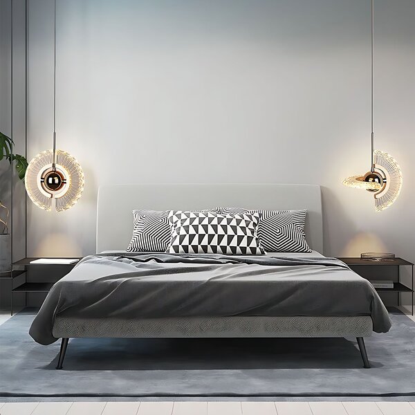 Toolight Toolight, LED stropné svietidlo, 6W, 3000K, LHJ108-2CP, ružové zlato, OSW-60049