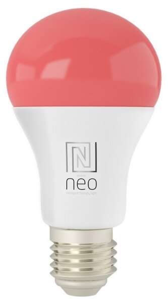 Immax NEO 07712CDO-SADA 3xLED RGB Stmievateľná žiarovka E27/9W/230V Wi-Fi Tuya+DO