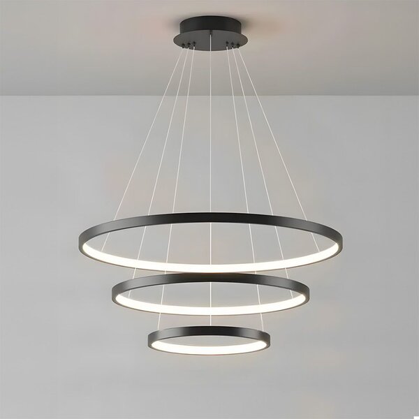 Toolight Toolight, LED stropné osvetlenie 61cm, 80W, 3000K, LHJ013-CP3, čierna, OSW-60007